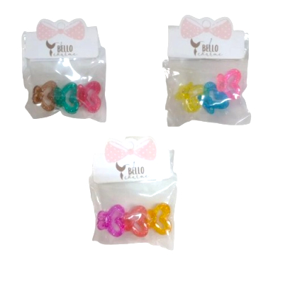 PIRANHA MINI COLORIDA C/3P�S BELLO CHARME